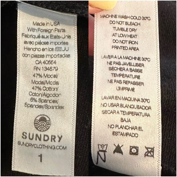 NWT EVEREVE x SUNDRY Sunday Skirt - Picture 11 of 12